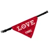 Personalised Memento Company Red Love is... Dog Bandana - One Size Image 5