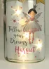 Personalised Memento Company Clear Fairy LED Glass Jar - One Size Image 2