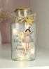 Personalised Memento Company Clear Fairy LED Glass Jar - One Size Image 3