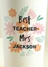 Personalised Memento Company White Floral Travel Mug - One Size Image 2