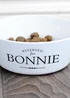 Personalised Memento Company White Reserved for Plastic Cat Bowl - One Size Image 2