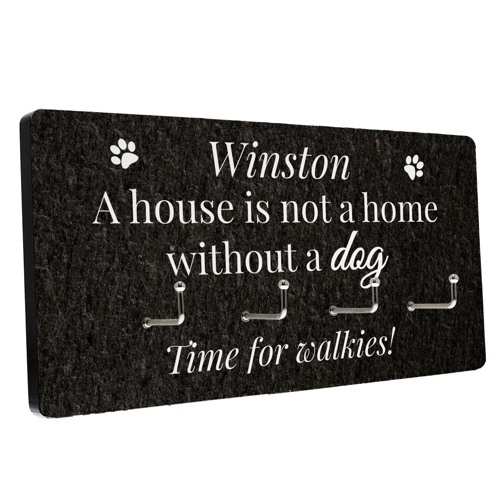 Personalised Memento Company Wood Dog Lead Hooks - One Size Image 5