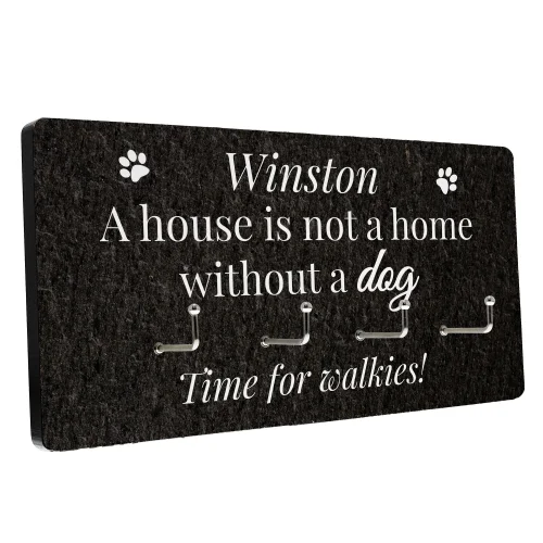 Personalised Memento Company Wood Dog Lead Hooks - One Size Image 5