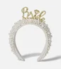 Muse Statement Bride Pearl Headband - One Size Image 1