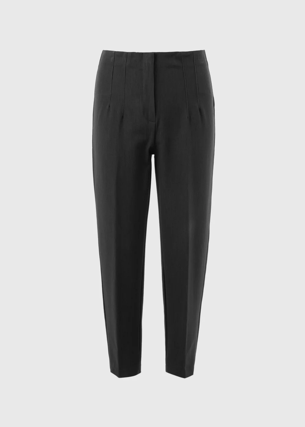 Et Vous Grey Tapered Trousers - 8 Image 4