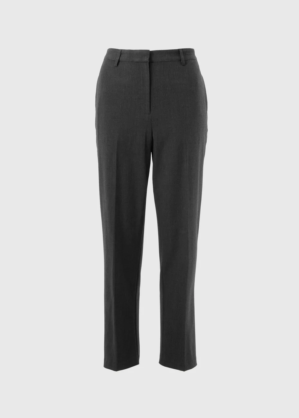 Et Vous Grey Straight Leg Trousers - 8 Image 4