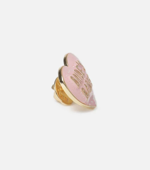 Muse Pink Brides Babes Heart Brooch - One Size Image 2