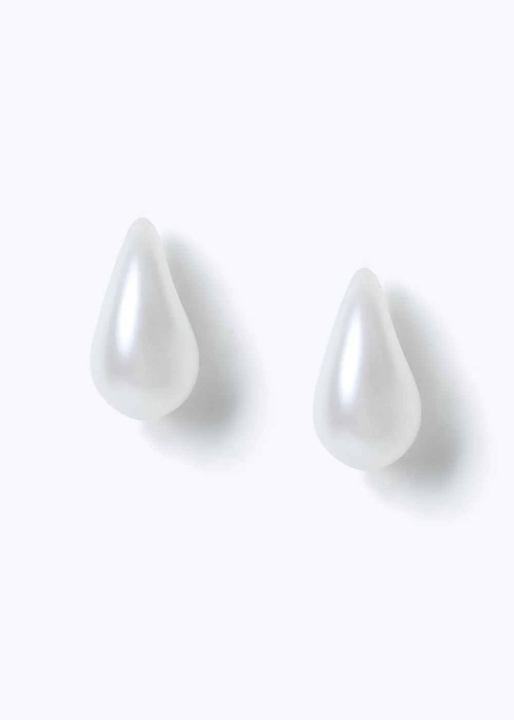 Muse Pearl Teardrop Stud Earring - One Size Image 1