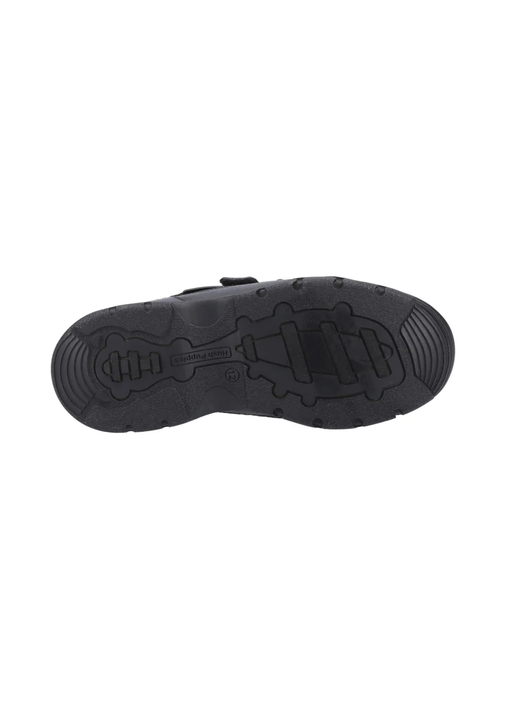 Hush Puppies Boys Black Troy Jnr School Shoes (Younger 10 - Older 2.5) - 1.5 Infants Image 3