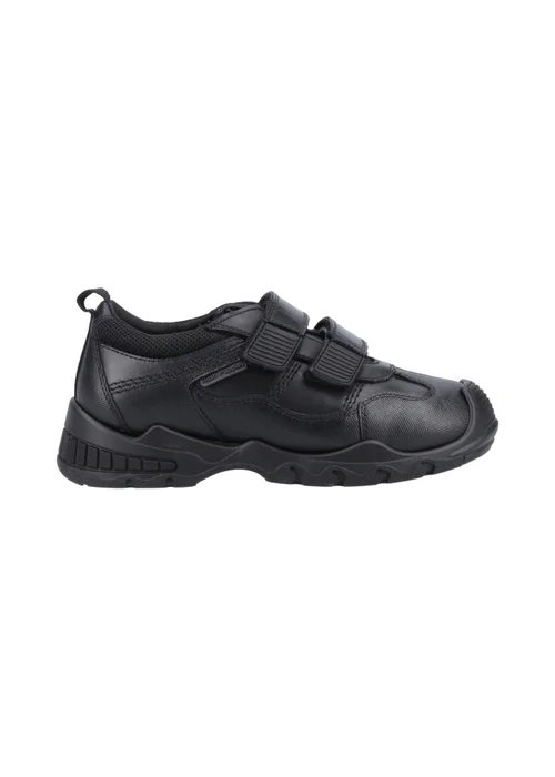 Hush Puppies Boys Black Troy Jnr School Shoes (Younger 10 - Older 2.5) - 1.5 Infants Image 1