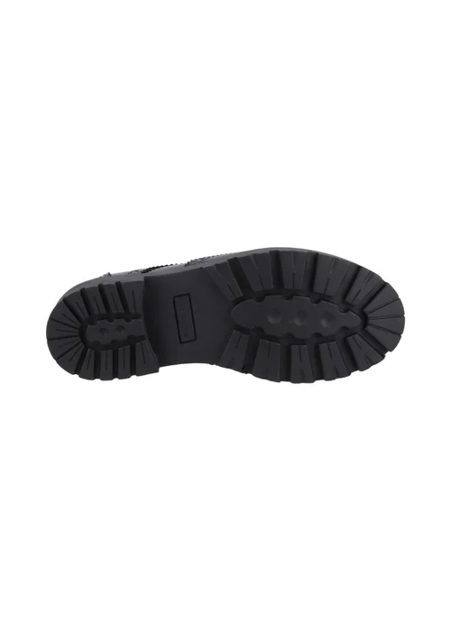 Hush Puppies Girls Black Maxine Patent Junior School Shoes (Younger 10 - Older 2) - 1 Image 4