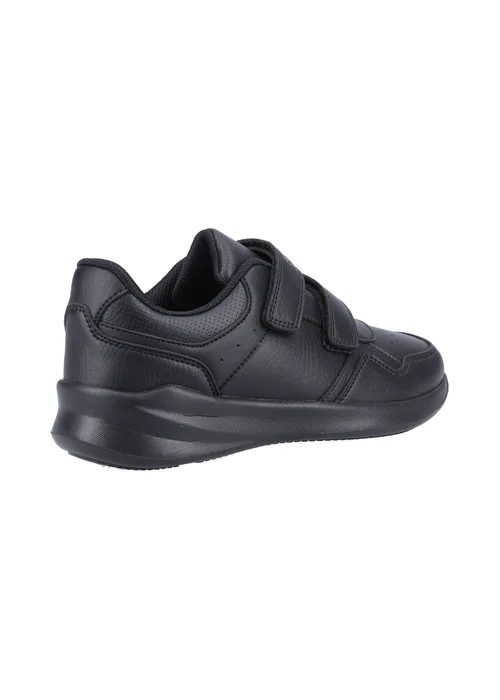 Hush Puppies Unisex Black Marling Easy Senior School Shoes (Older 3-5) - 3 Image 3