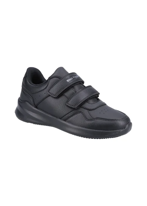 Hush Puppies Unisex Black Marling Easy Senior School Shoes (Older 3-5) - 3 Image 2