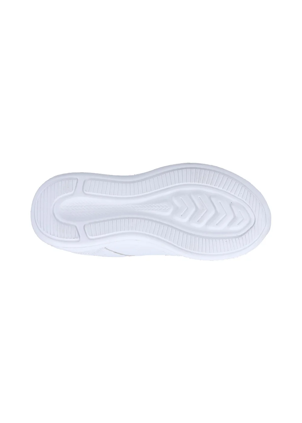 Hush Puppies Unisex White Marling Easy Junior School Shoes (Younger 10 - Older 2) - 1 Infants Image 4