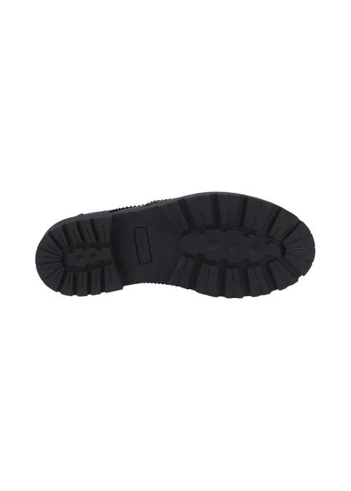 Hush Puppies Girls Black Maxine Senior School Shoes (Older 3-5) - 3 Image 4