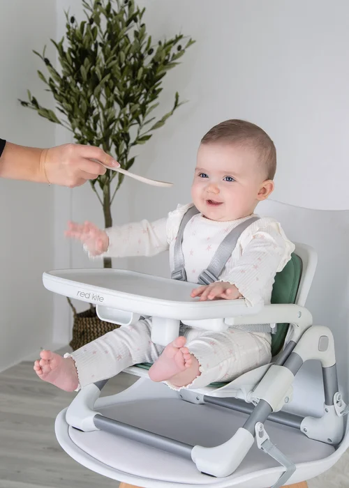 Red Kite Feed Me Nom Floor Booster & Toddler Seat (36cm x 38.5cm x 31cm) - One Size Image 5