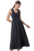 Roman Black Cotton Stretch Jersey Mix Midi Dress - 20 Image 2