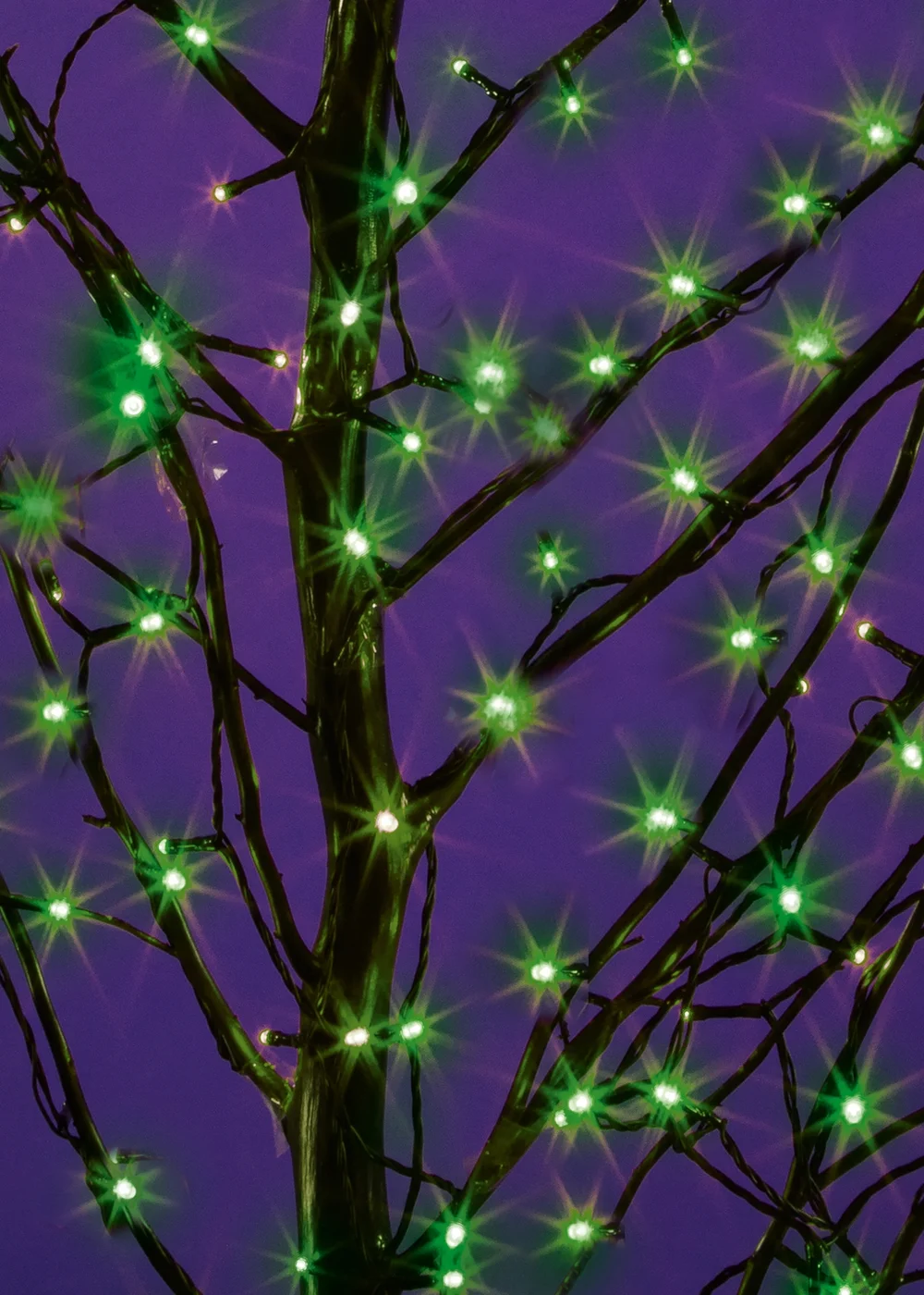 Premier Decorations 200 Green LED Supabrights - No Size Image 2