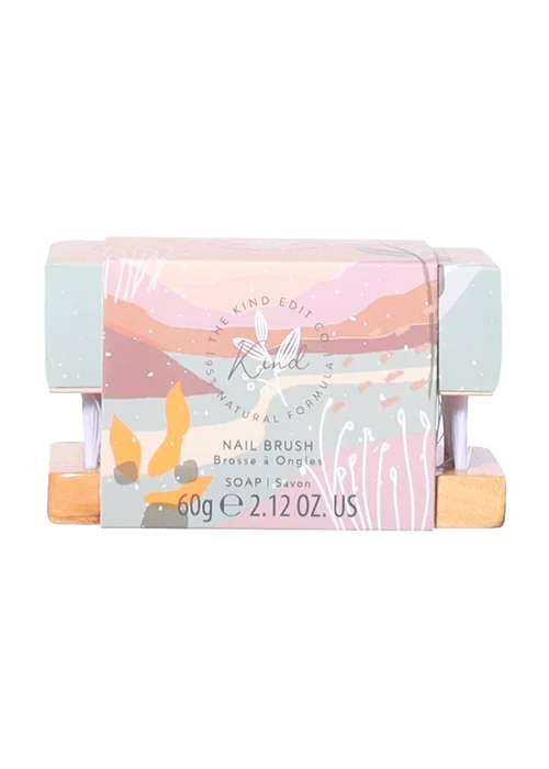 The Kind Edit Co. Kind Soap Bar And Nail Brush - One Size Image 1