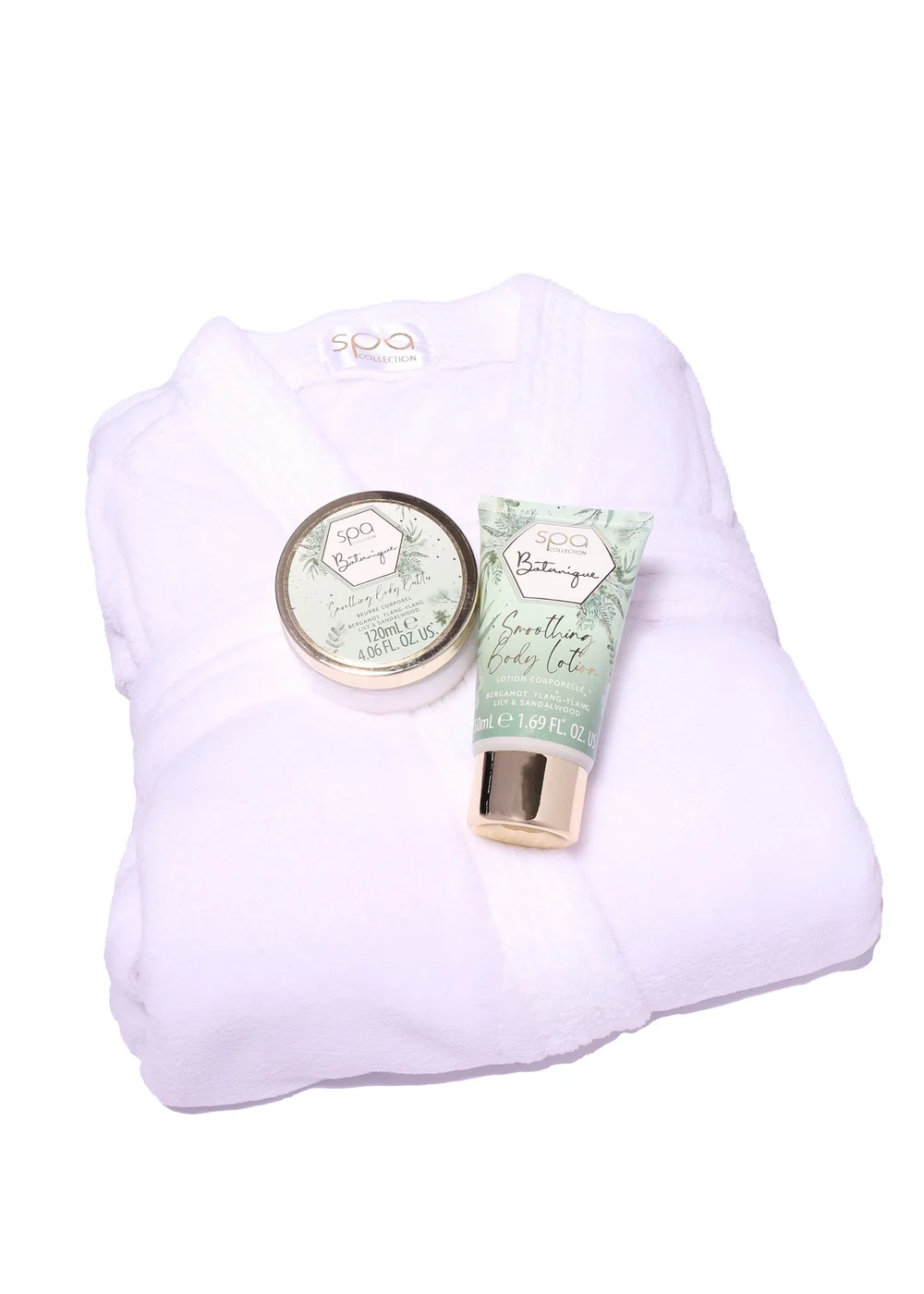 Style & Grace Spa Botanique Relaxing Robe Set - One Size Image 2