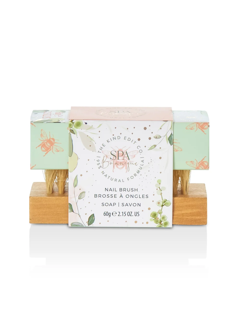 The Kind Edit Co Spa Botanique Soap and Nail Brush Set - One Size Image 1