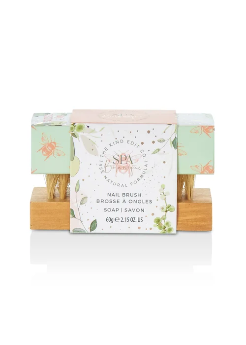 The Kind Edit Co Spa Botanique Soap and Nail Brush Set - One Size Image 1