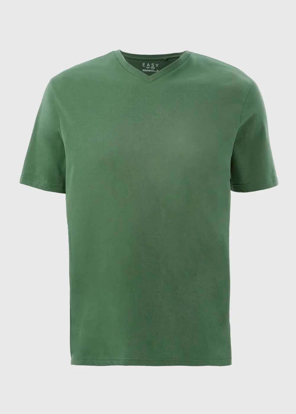 Green Essential V-Neck T-Shirt - XS Image 4