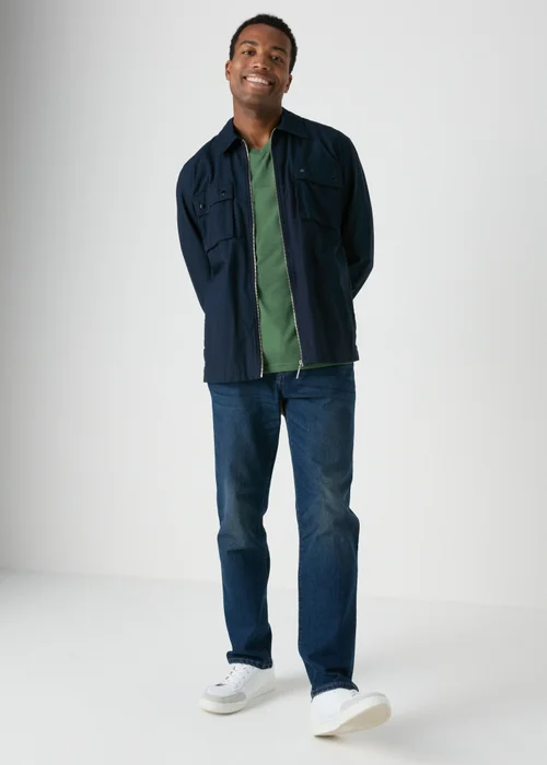 Green Essential V-Neck T-Shirt - XS Image 1