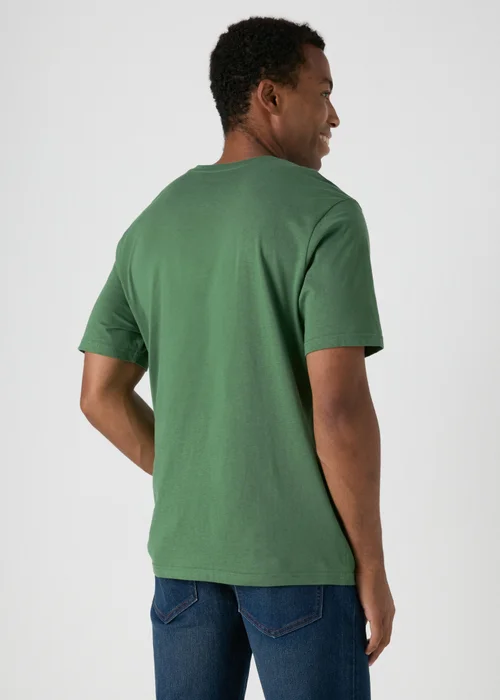 Green Essential V-Neck T-Shirt - XS Image 2