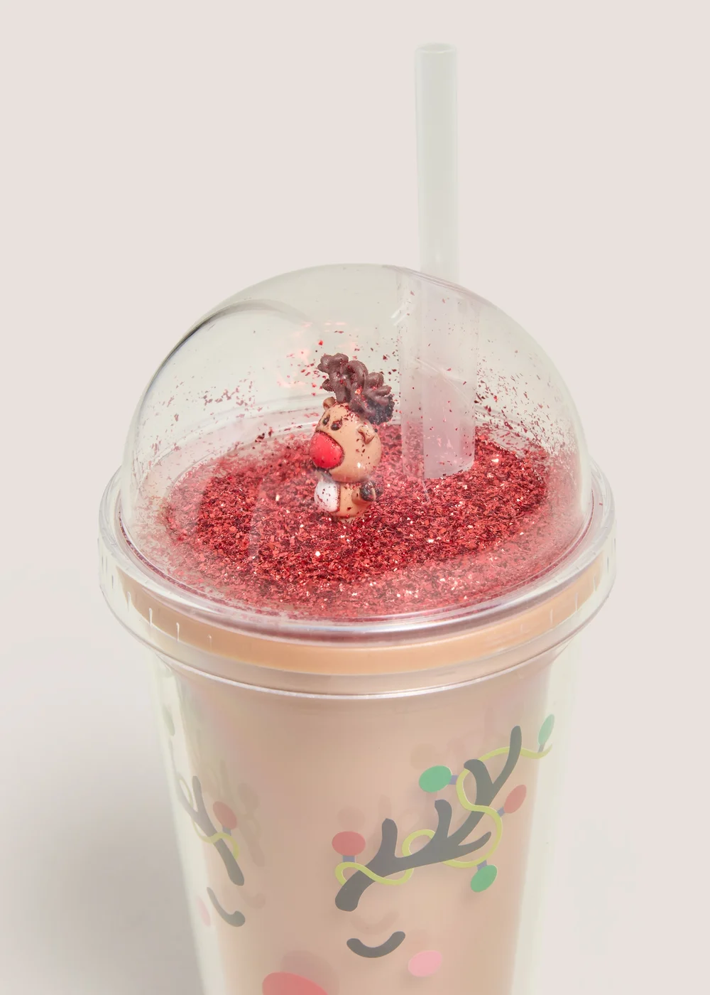 Reindeer Snowglobe Tumbler Image 2