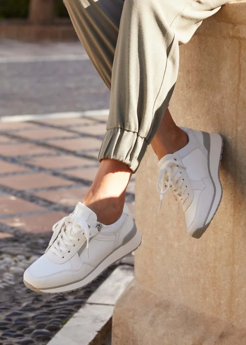 Linzi Euston White Trainer - 3 Image 1