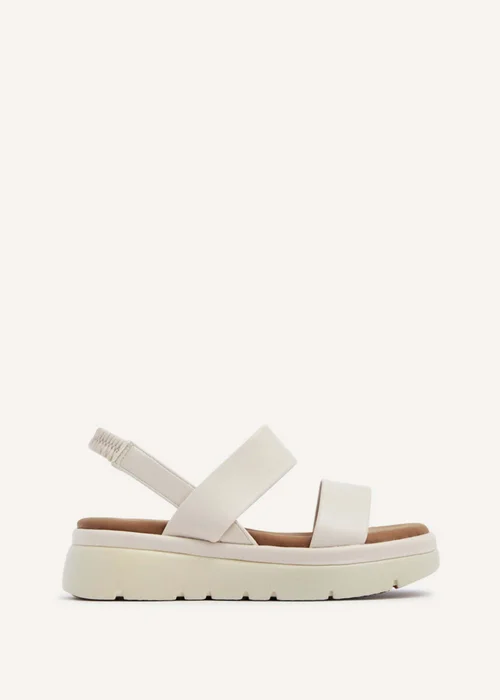 Linzi Gia Nude Chunky Flatform Sandals - 3 Image 2