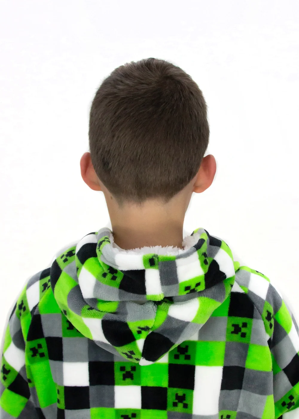 Minecraft Hooded Snuggle Wearable Fleece - Medium Image 4