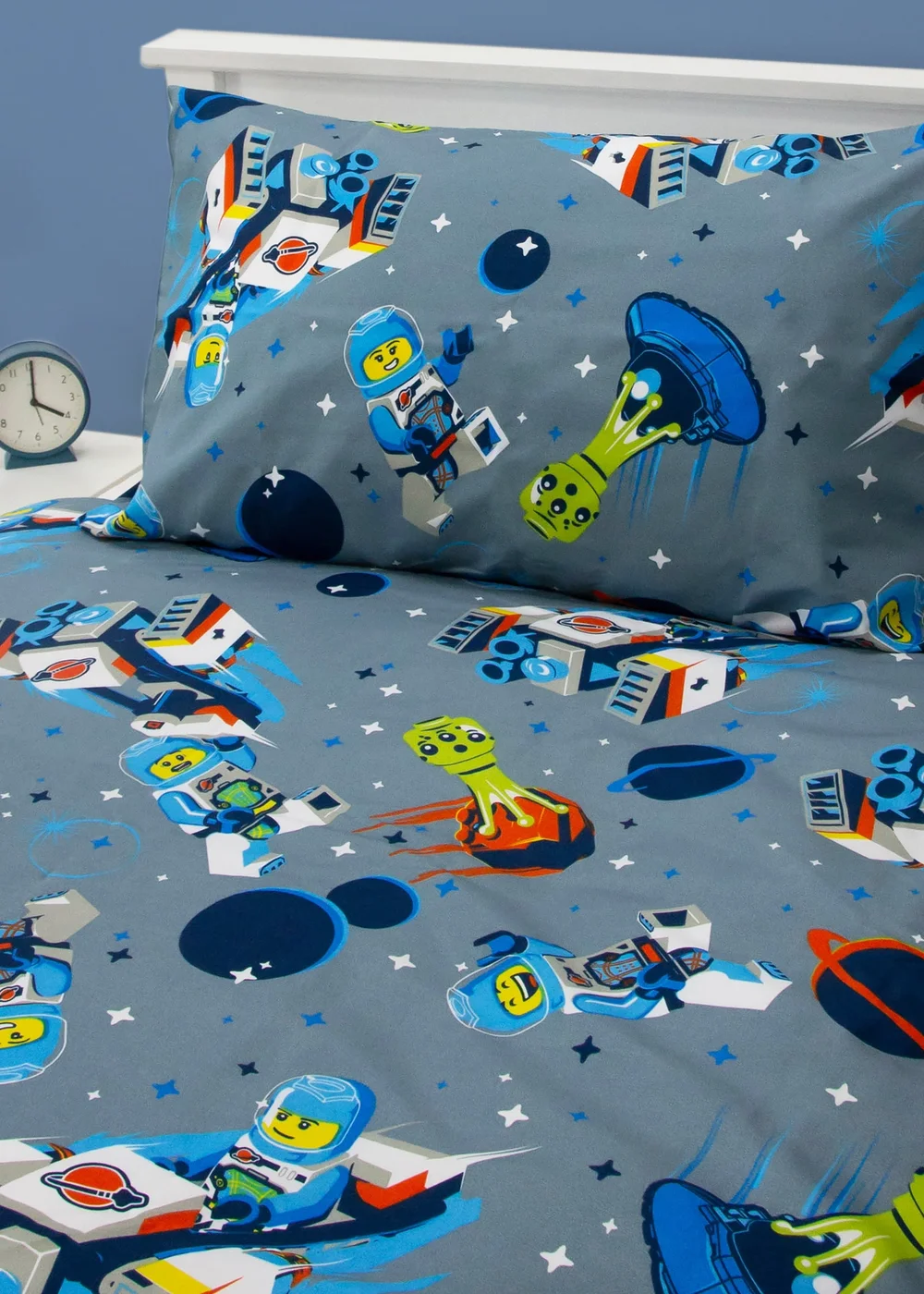 Lego Reversible 2 Piece Brushed Microfiber Duvet Set - Single Image 4
