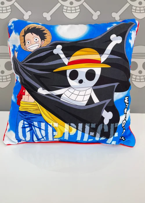 One Piece Luffy Square Decorative Cushion - One Size Image 5