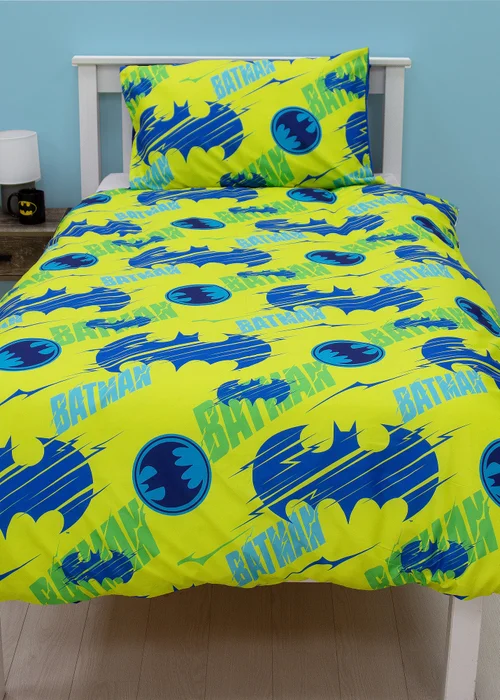 Batman City Bright Digital Print Duvet Cover Set - Single Image 4