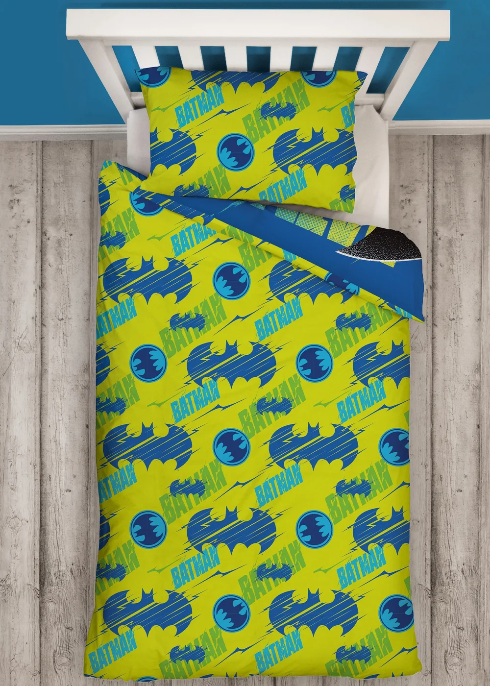 Batman City Bright Digital Print Duvet Cover Set - Single Image 2