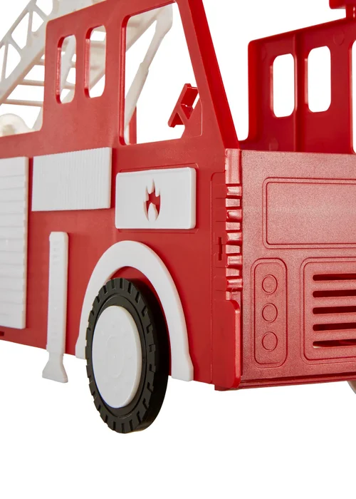 Glow Fire Engine Ceiling Light Red (30-89cm x 43cm) - One Size Image 3