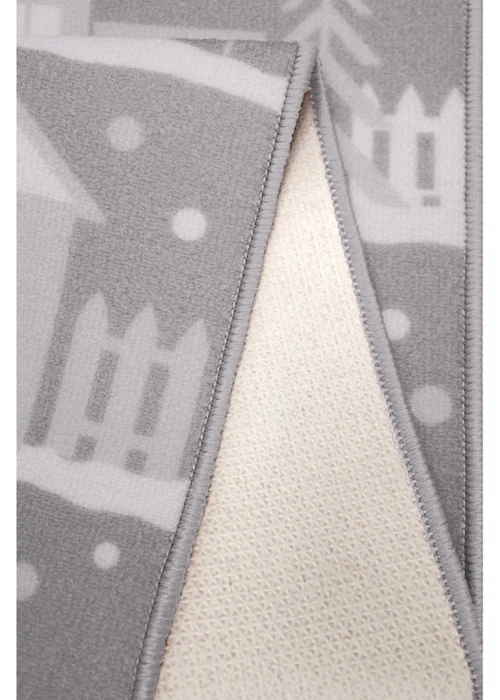Homemaker Christmas Village Scene Grey Runner - 57 x 150cm Image 4