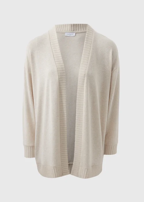 Oatmeal Knitted Cardigan - S Image 4
