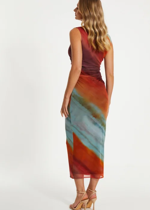 Quiz Orange Ombre Midaxi Dress - 6 Image 2