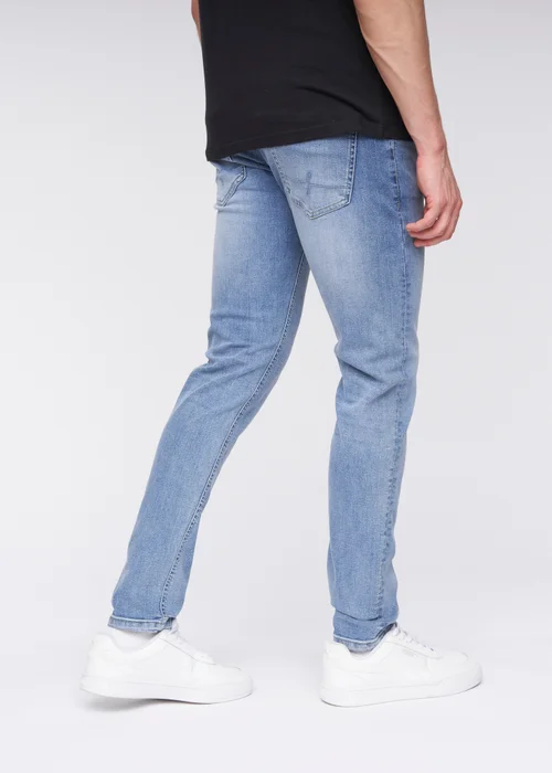 Henleys Light Wash Mayhen Slim Fit Jeans - 30/L30 Image 2