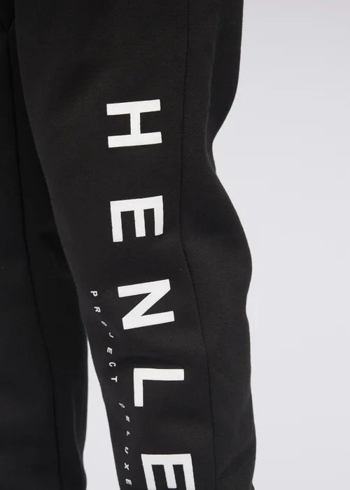 Henleys Black Classhen Joggers - M Image 3