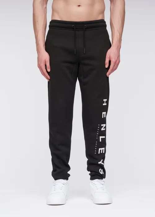 Henleys Black Classhen Joggers - M Image 4