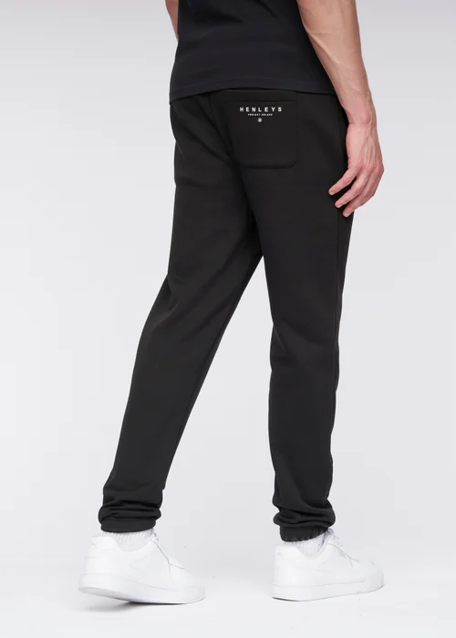 Henleys Black Classhen Joggers - M Image 2