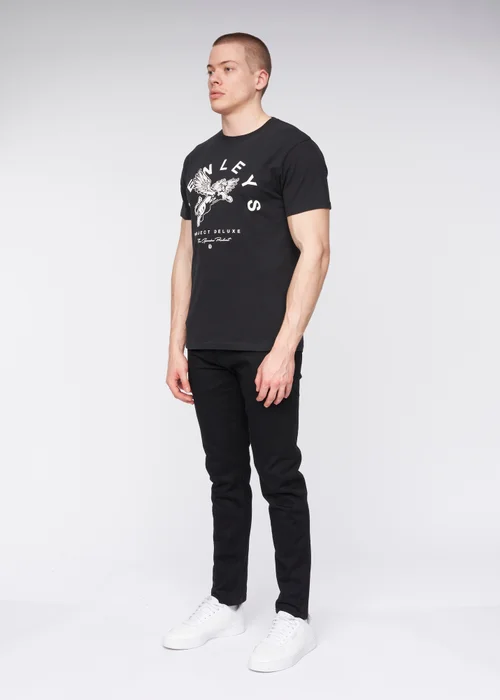 Henleys Black Colhen T-Shirt - M Image 4