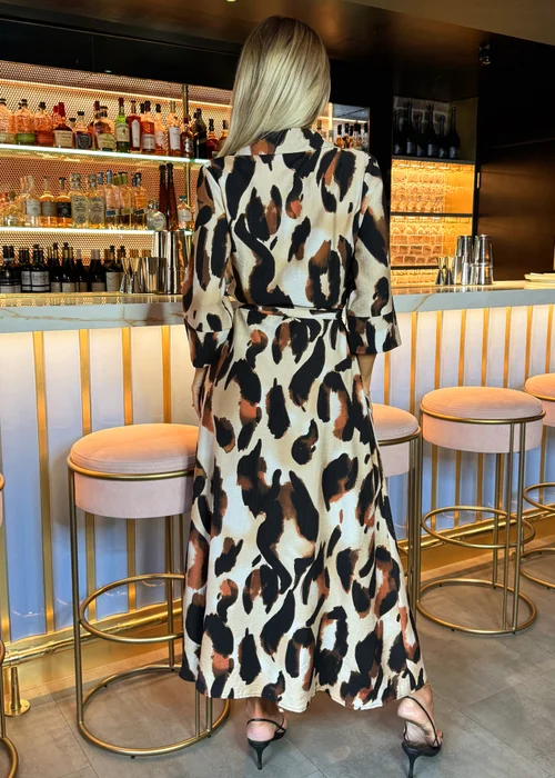 Pink Zebra Print Dress Reiss Animal Print Midi Dress In Black/White REISS Pink Zebra Print Dress Reiss Animal Print Midi Dress In Black/White REISS