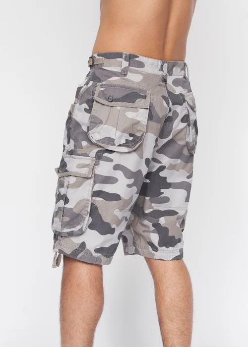 Crosshatch Charcoal Camo Jimster Shorts - 30 W Image 5