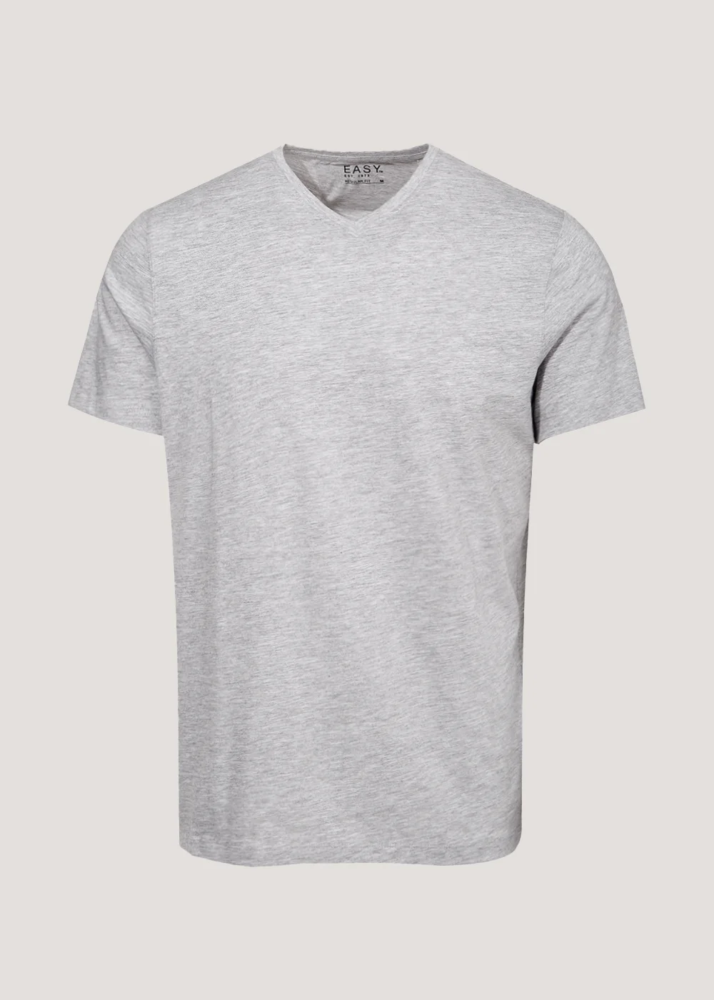 Grey Essential V-Neck T-Shirt - XS Image 3