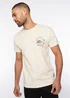 Duck & Cover Off White Blevins T-Shirt - XXL Image 1
